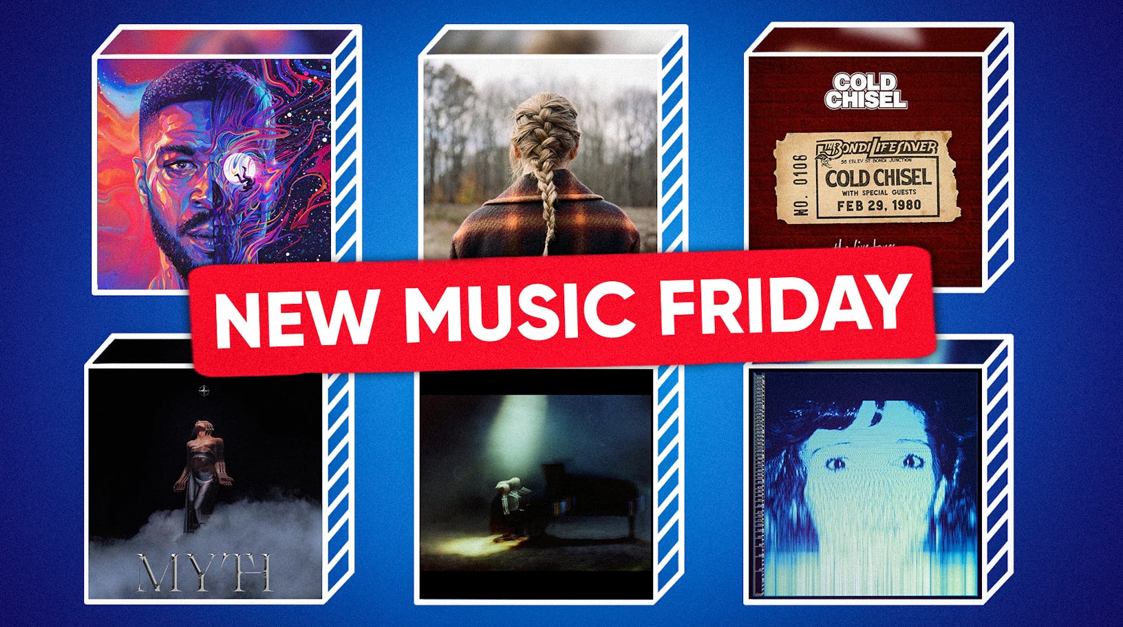 #NewMusicFriday: Taylor Swift, The Avalanches, Kid Cudi, James Blake, Cold Chisel and more